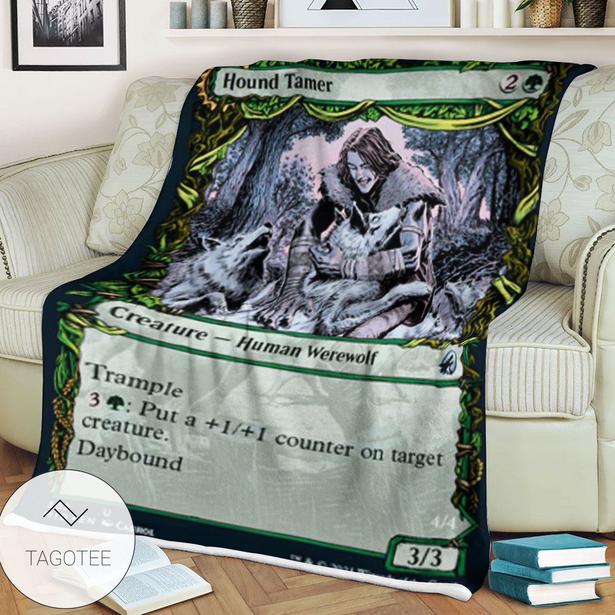 Mid 302 Hound Tamer Mtg Game Magic The Gathering Blanket Mid 302 Hound Tamer Mtg Game Magic The Gathering Blanket