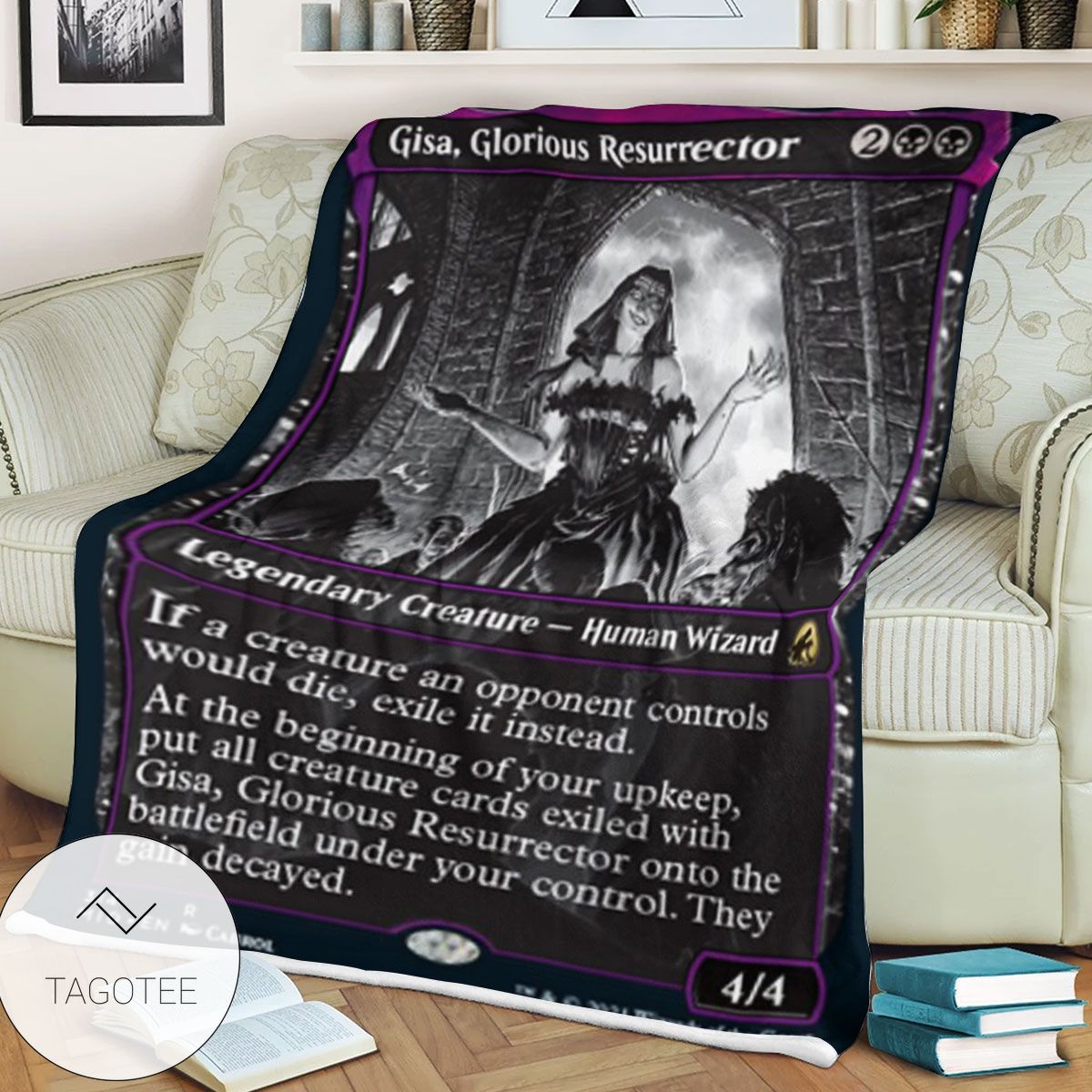 Mid 314 Gisa Glorious Resurrector Mtg Game Magic The Gathering Blanket Mid 314 Gisa Glorious Resurrector Mtg Game Magic The Gathering Blanket