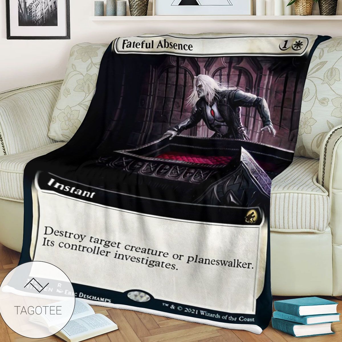 Mid 328 Fateful Absense Mtg Game Magic The Gathering Blanket Mid 328 Fateful Absense Mtg Game Magic The Gathering Blanket