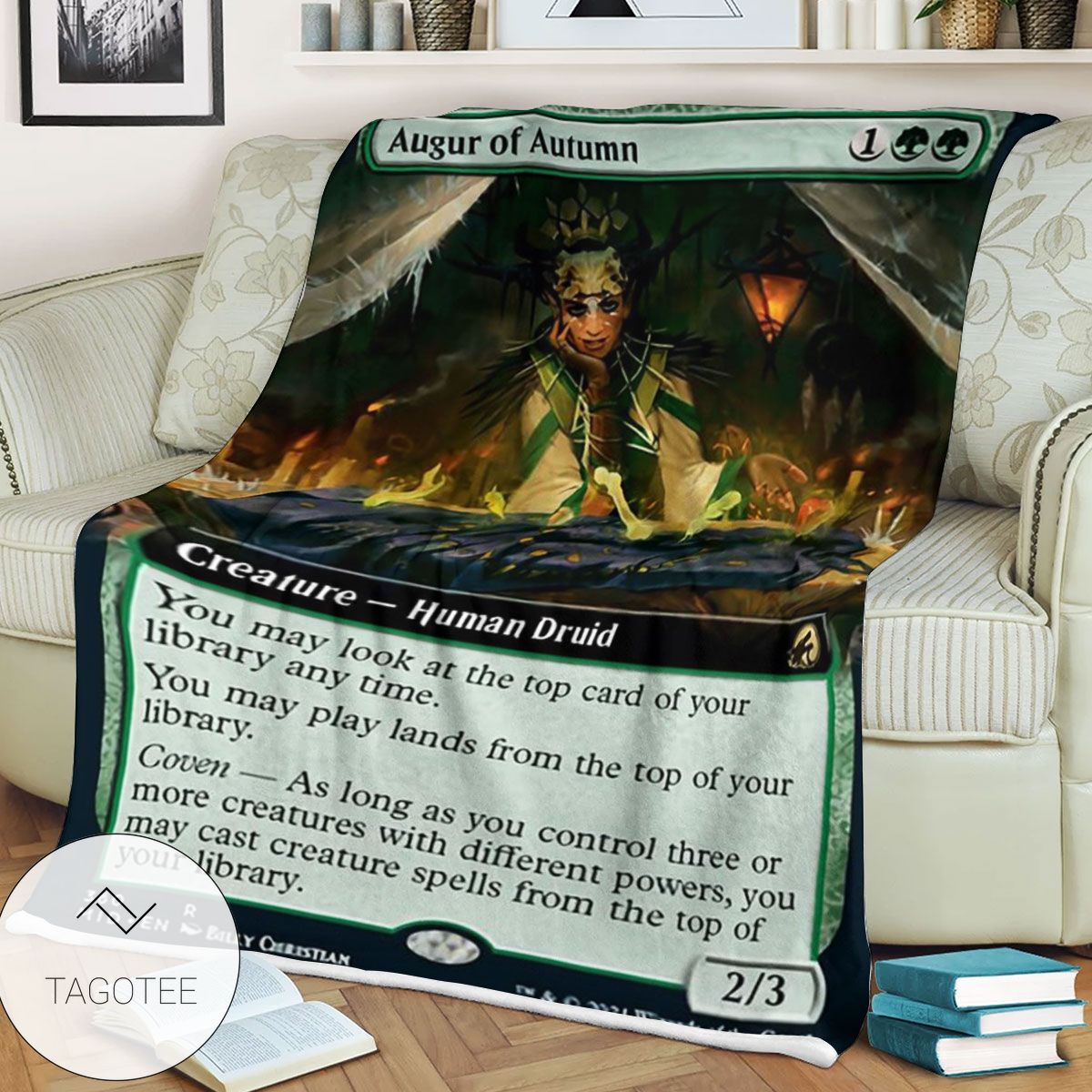 Mid 360 Augur Of Autumn Mtg Game Magic The Gathering Blanket Mid 360 Augur Of Autumn Mtg Game Magic The Gathering Blanket
