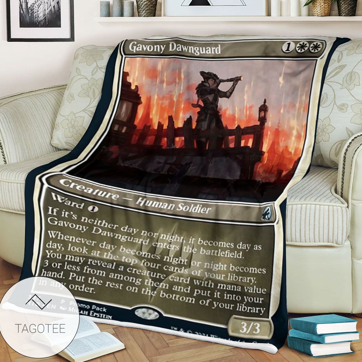 Mid 387 Gavony Dawnguard Mtg Game Magic The Gathering Blanket Mid 387 Gavony Dawnguard Mtg Game Magic The Gathering Blanket