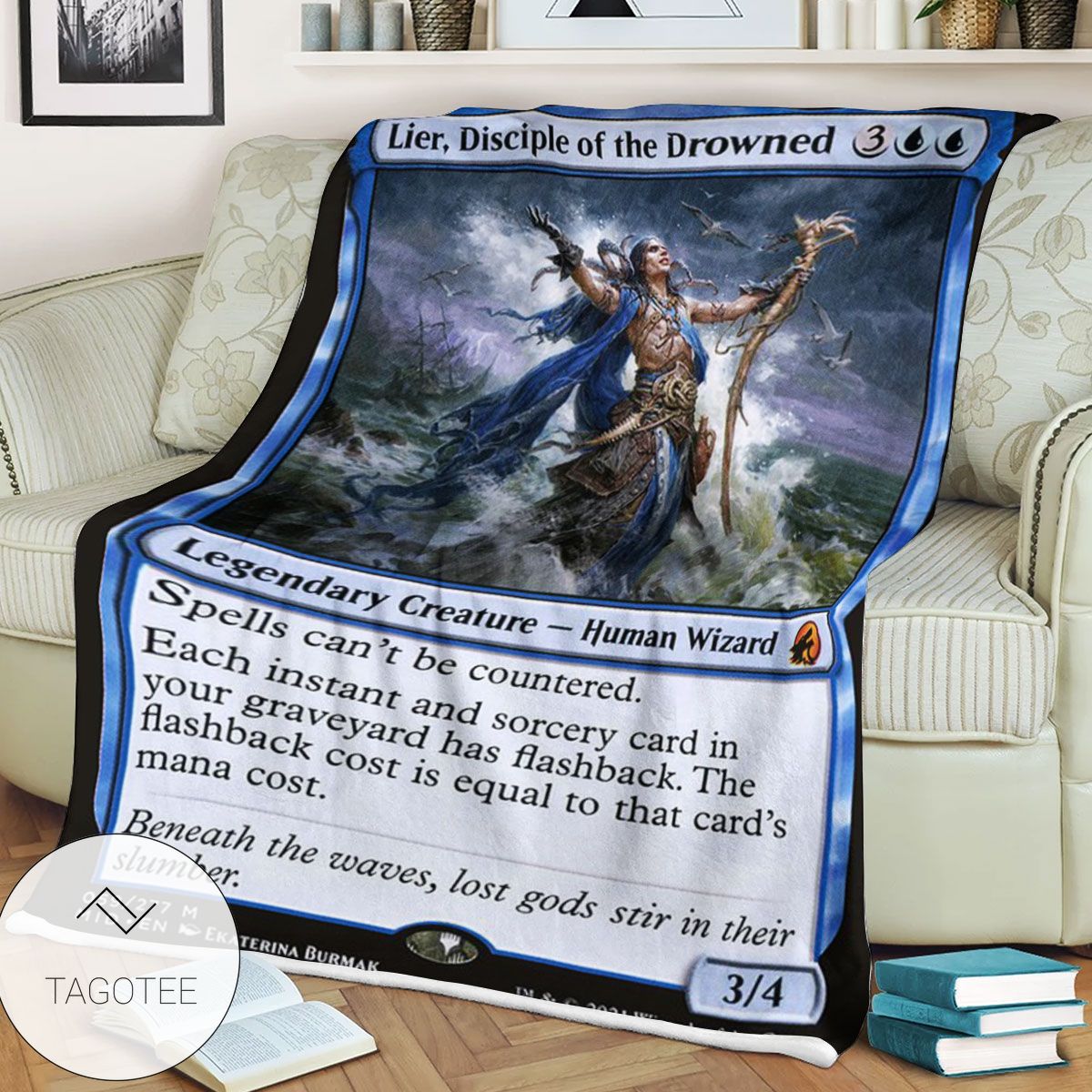 Mid 59 Lier Disciple Of The Drowned Mtg Game Magic The Gathering Blanket Mid 59 Lier Disciple Of The Drowned Mtg Game Magic The Gathering Blanket