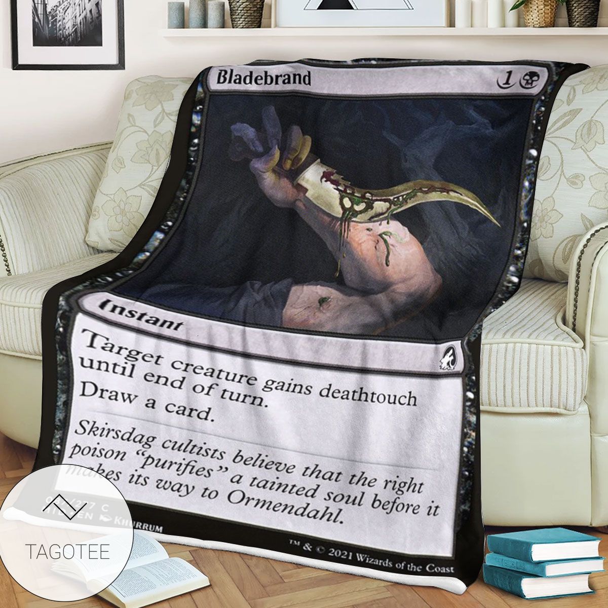 Mid 87 Bladebrand Mtg Game Magic The Gathering Blanket Mid 87 Bladebrand Mtg Game Magic The Gathering Blanket
