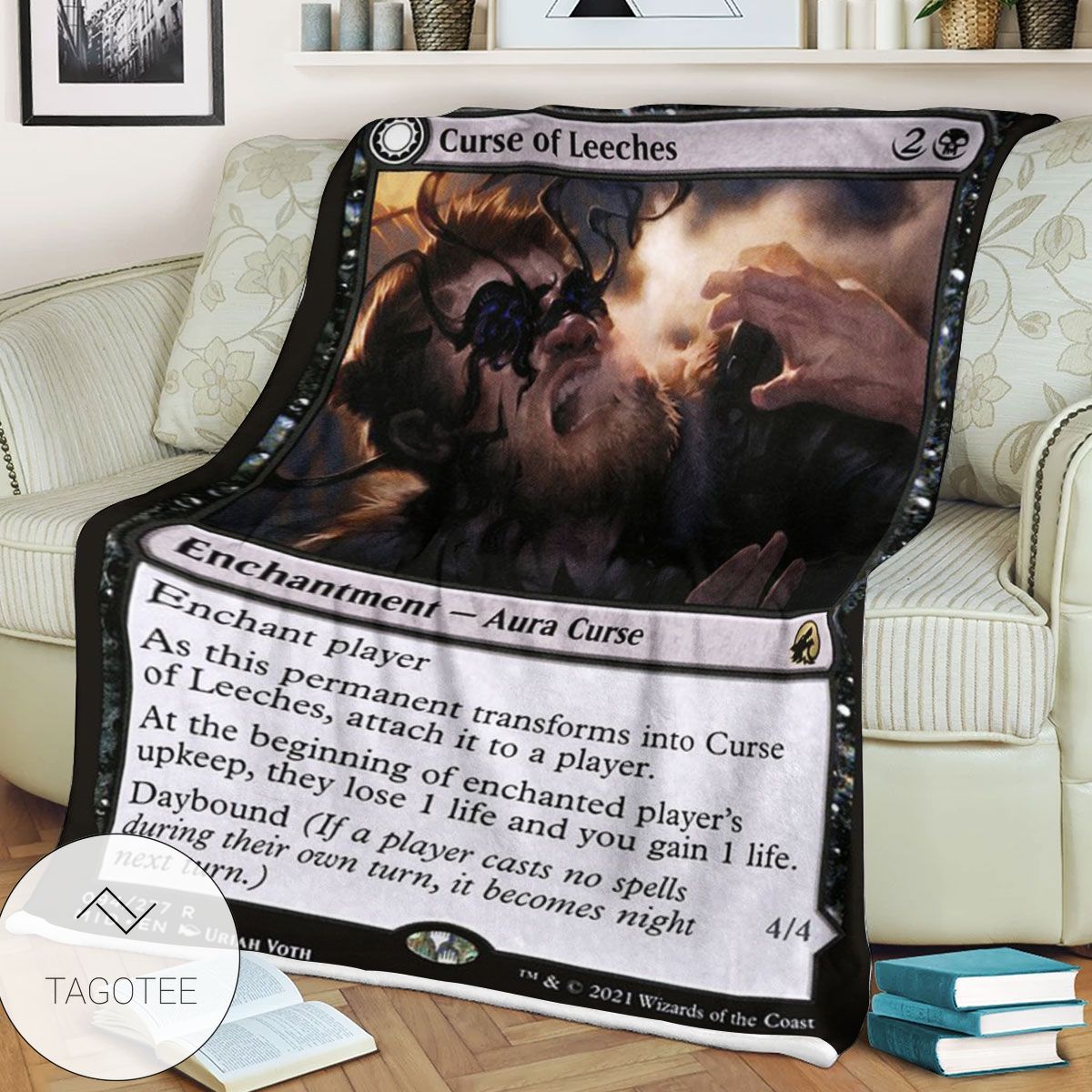 Mid 94 Curse Of Leeches Mtg Game Magic The Gathering Blanket Mid 94 Curse Of Leeches Mtg Game Magic The Gathering Blanket