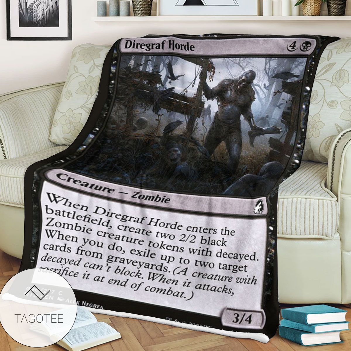 Mid 96 Diregraf Horde Mtg Game Magic The Gathering Blanket Mid 96 Diregraf Horde Mtg Game Magic The Gathering Blanket