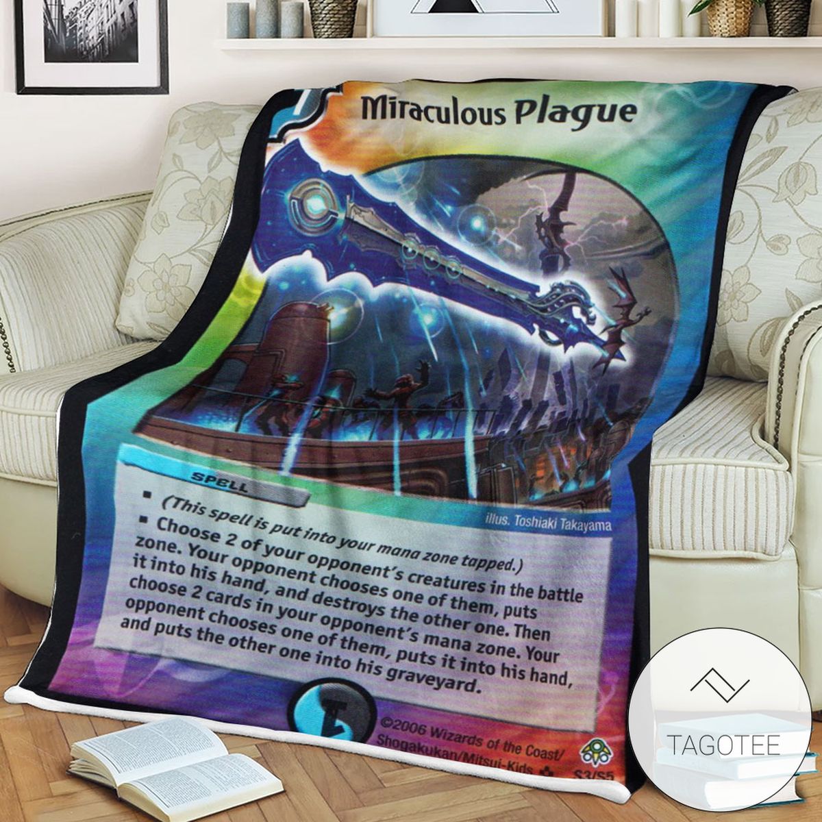 Miraculous Plagueduel Masters Sherpa Blanket Tagotee Miraculous Plagueduel Masters Sherpa Blanket Tagotee