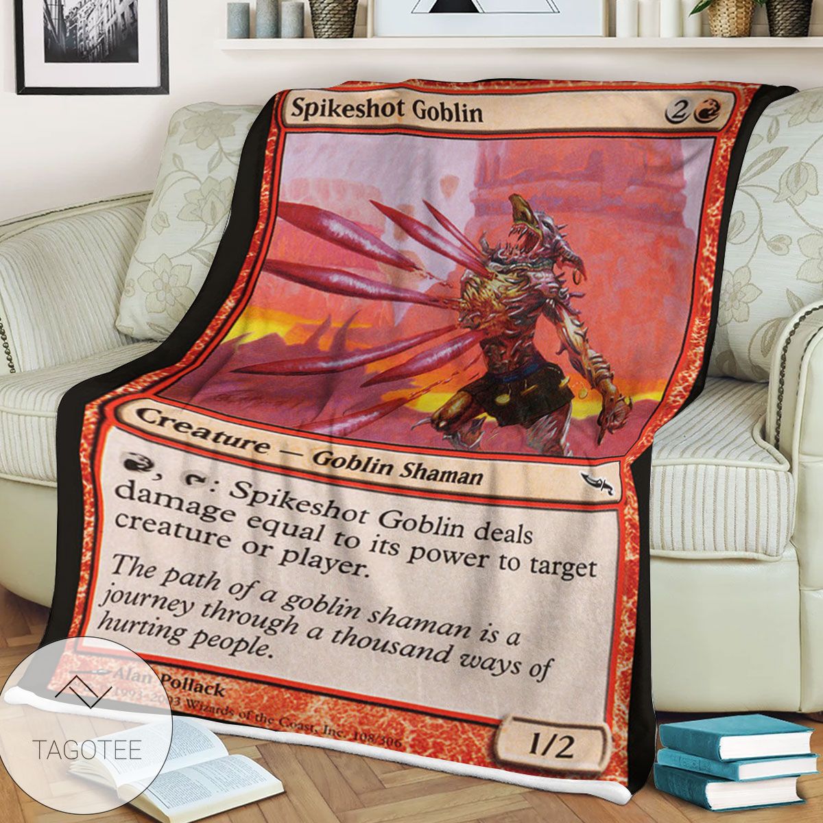Mrd 108 Spikeshot Goblin Magic The Gathering Mtg Blanket Mrd 108 Spikeshot Goblin Magic The Gathering Mtg Blanket