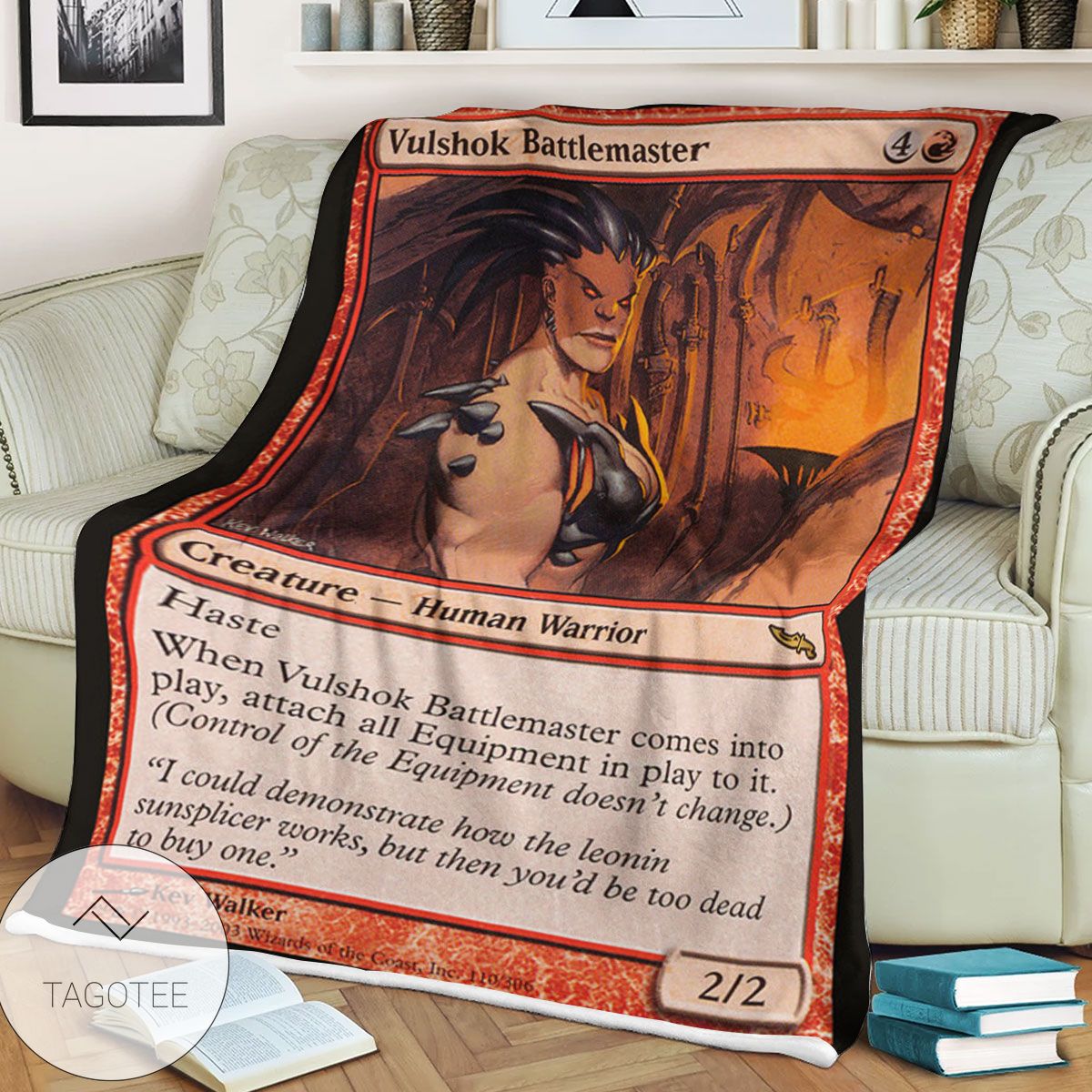 Mrd 110 Vulshok Battlemaster Magic The Gathering Mtg Blanket Mrd 110 Vulshok Battlemaster Magic The Gathering Mtg Blanket