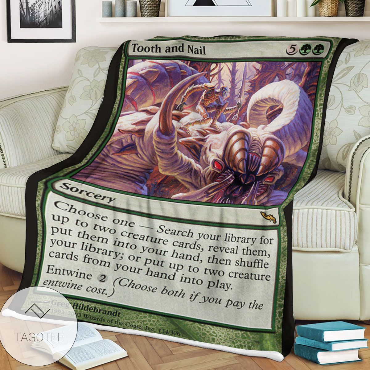 Mrd 134 Tooth And Nail Magic The Gathering Mtg Blanket Mrd 134 Tooth And Nail Magic The Gathering Mtg Blanket