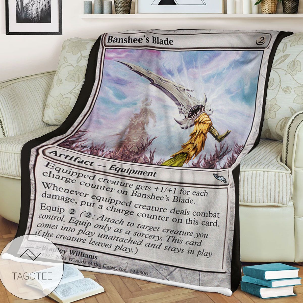 Mrd 144 Banshee S Blade Magic The Gathering Mtg Blanket Mrd 144 Banshee S Blade Magic The Gathering Mtg Blanket
