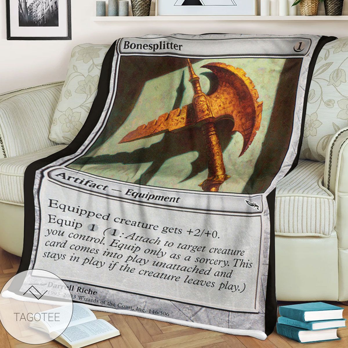 Mrd 146 Bonesplitter Magic The Gathering Mtg Blanket Mrd 146 Bonesplitter Magic The Gathering Mtg Blanket