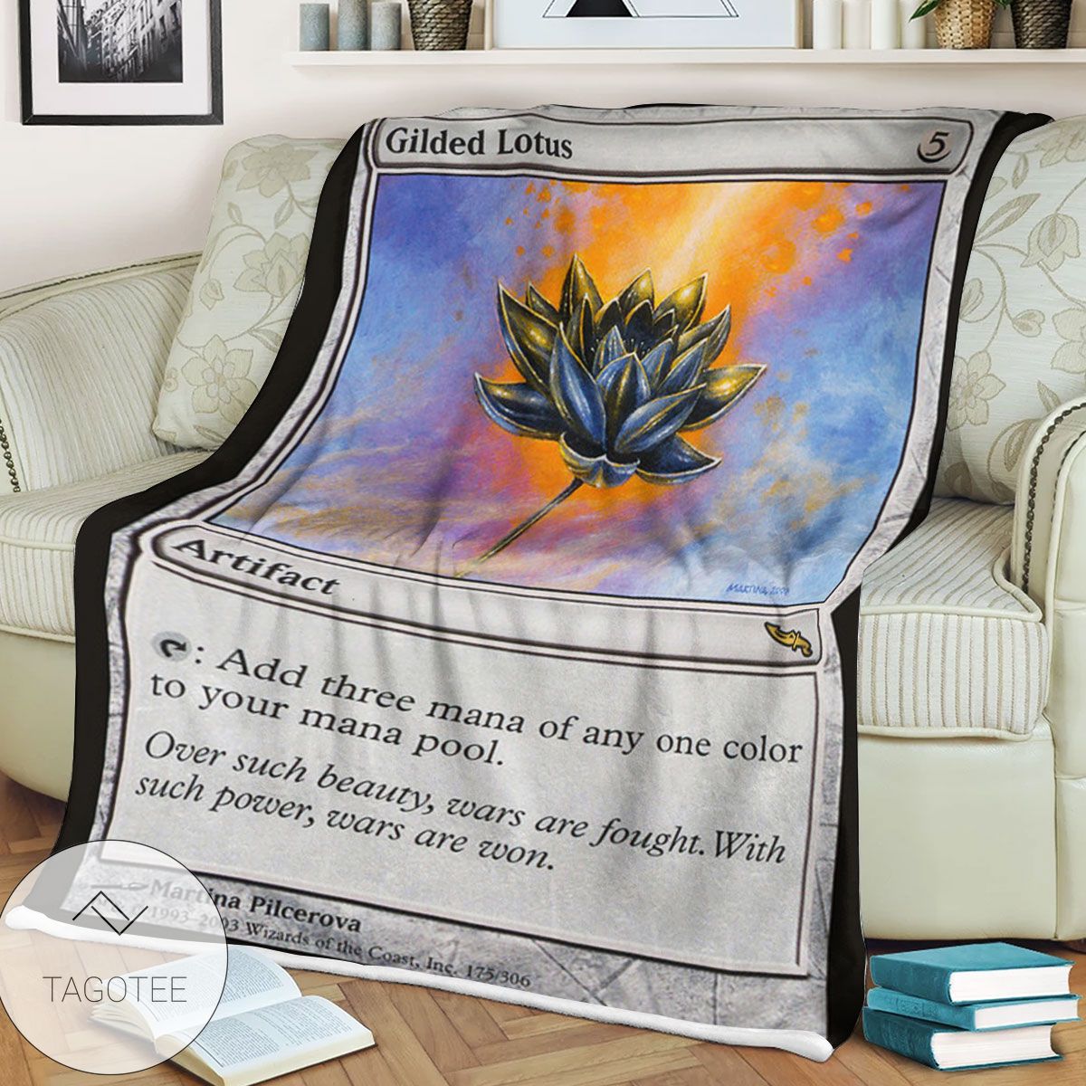 Mrd 175 Gilded Lotus Magic The Gathering Mtg Blanket Mrd 175 Gilded Lotus Magic The Gathering Mtg Blanket