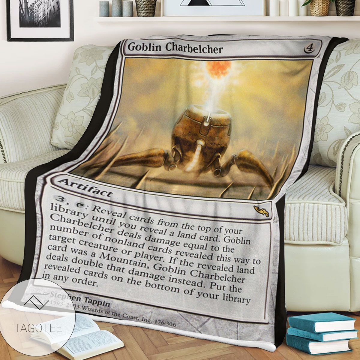 Mrd 176 Goblin Charbelcher Magic The Gathering Mtg Blanket Mrd 176 Goblin Charbelcher Magic The Gathering Mtg Blanket