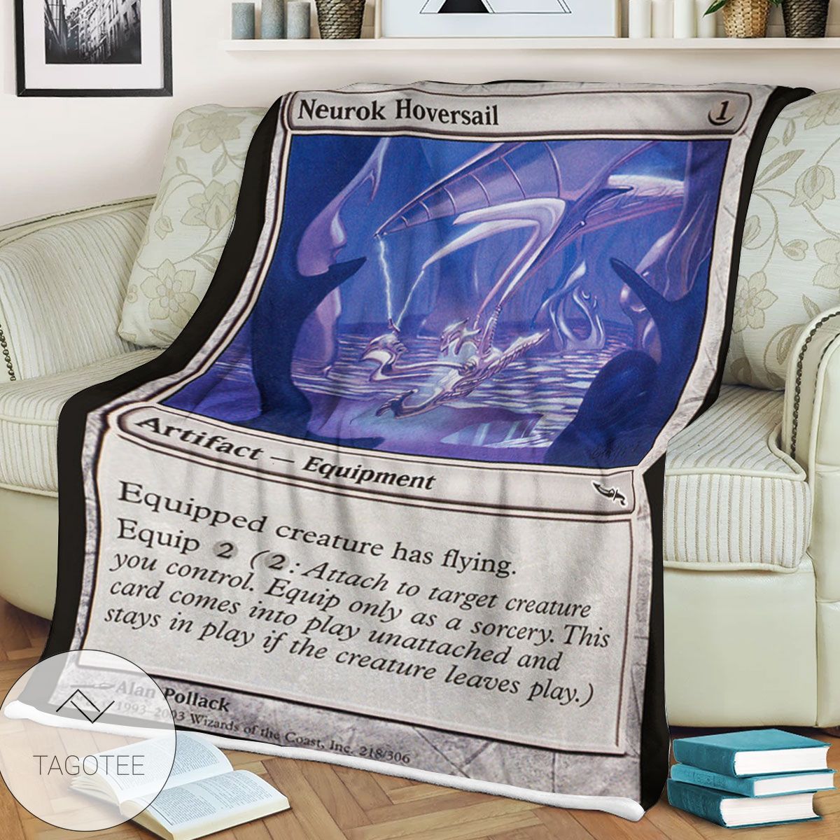Mrd 218 Neurok Hoversail Magic The Gathering Mtg Blanket Mrd 218 Neurok Hoversail Magic The Gathering Mtg Blanket