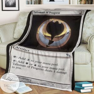 Mrd 256 Talisman Of Progress Magic The Gathering Mtg Blanket