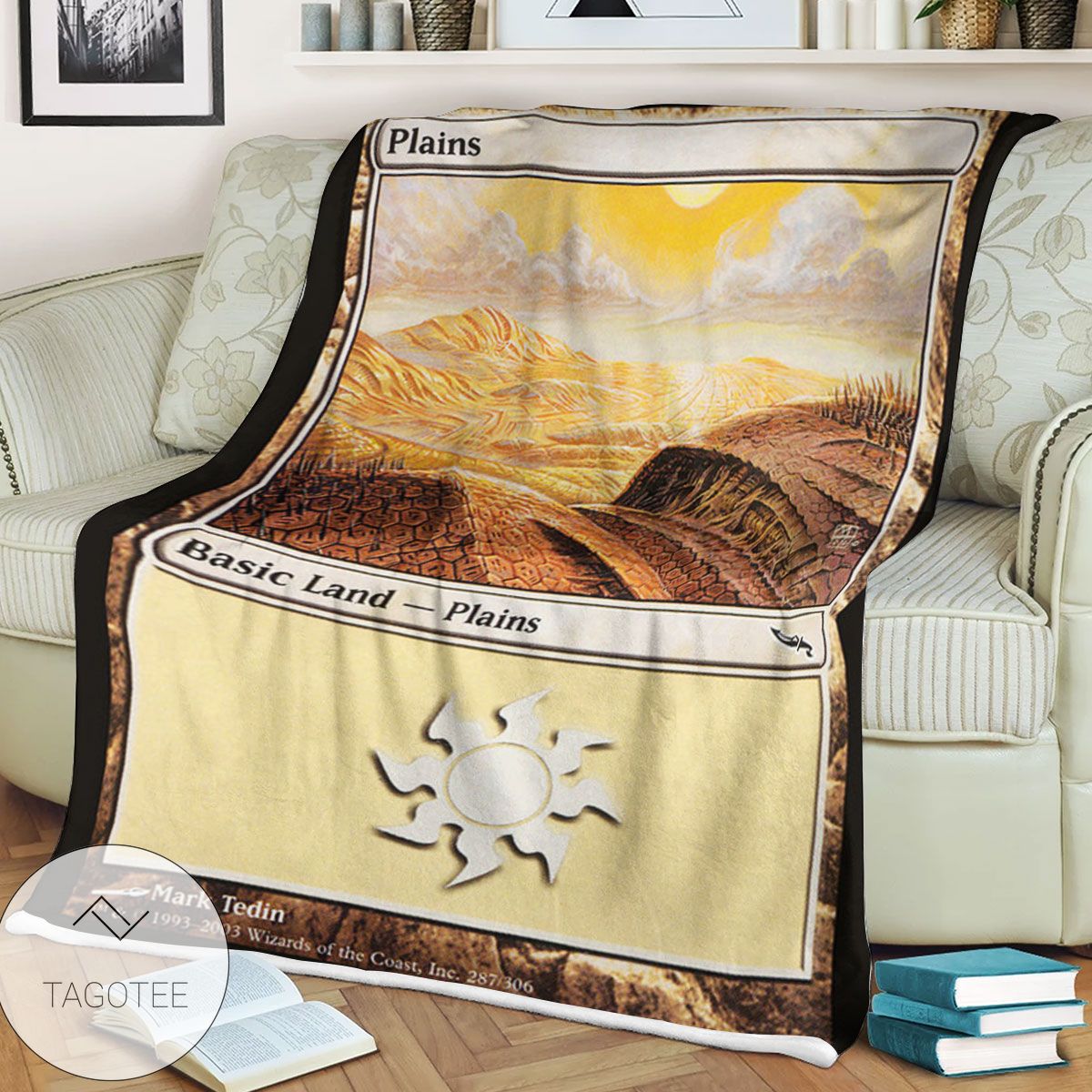 Mrd 287 Plains Magic The Gathering Mtg Blanket Mrd 287 Plains Magic The Gathering Mtg Blanket