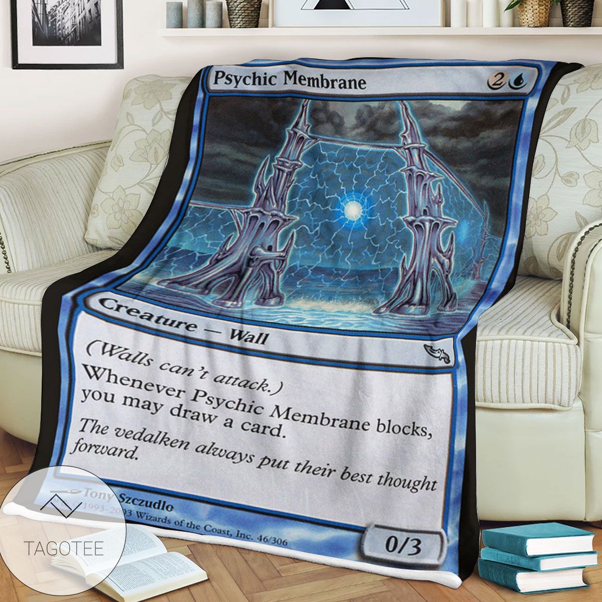 Mrd 46 Psychic Membrane Magic The Gathering Mtg Blanket Mrd 46 Psychic Membrane Magic The Gathering Mtg Blanket