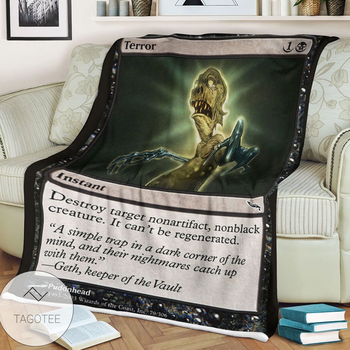 Mrd 79 Terror Magic The Gathering Mtg Blanket Mrd 79 Terror Magic The Gathering Mtg Blanket