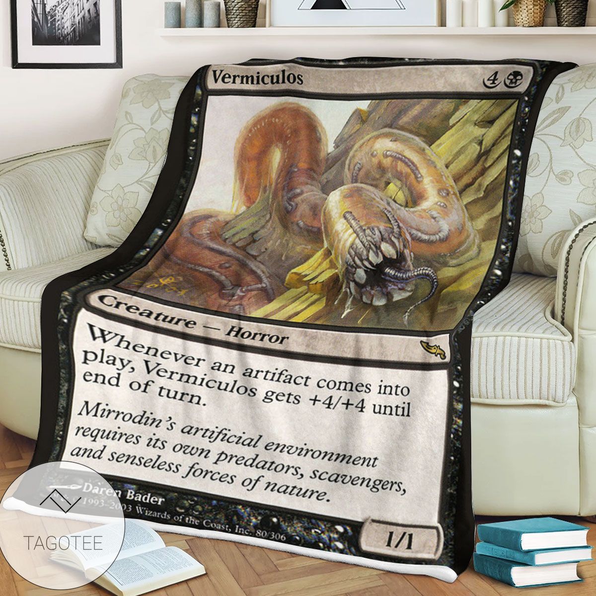 Mrd 80 Vermiculos Magic The Gathering Mtg Blanket Mrd 80 Vermiculos Magic The Gathering Mtg Blanket