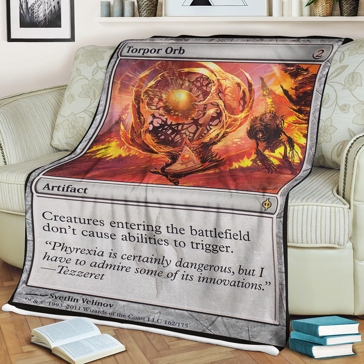 Mtg Magic The Gathering Torpor Orb Blanket Mtg Magic The Gathering Torpor Orb Blanket