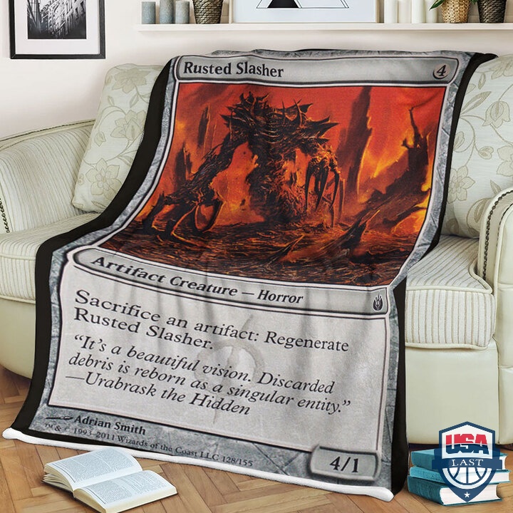 Mtg Mbs 128 Rusted Slasher Blanket And Quilt Mtg Mbs 128 Rusted Slasher Blanket And Quilt