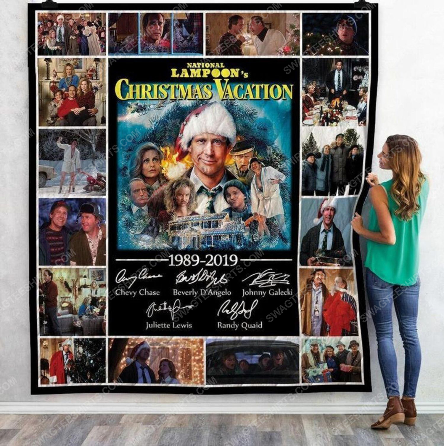 National Lampoons Christmas Vacation Blanket National Lampoons Christmas Vacation Blanket