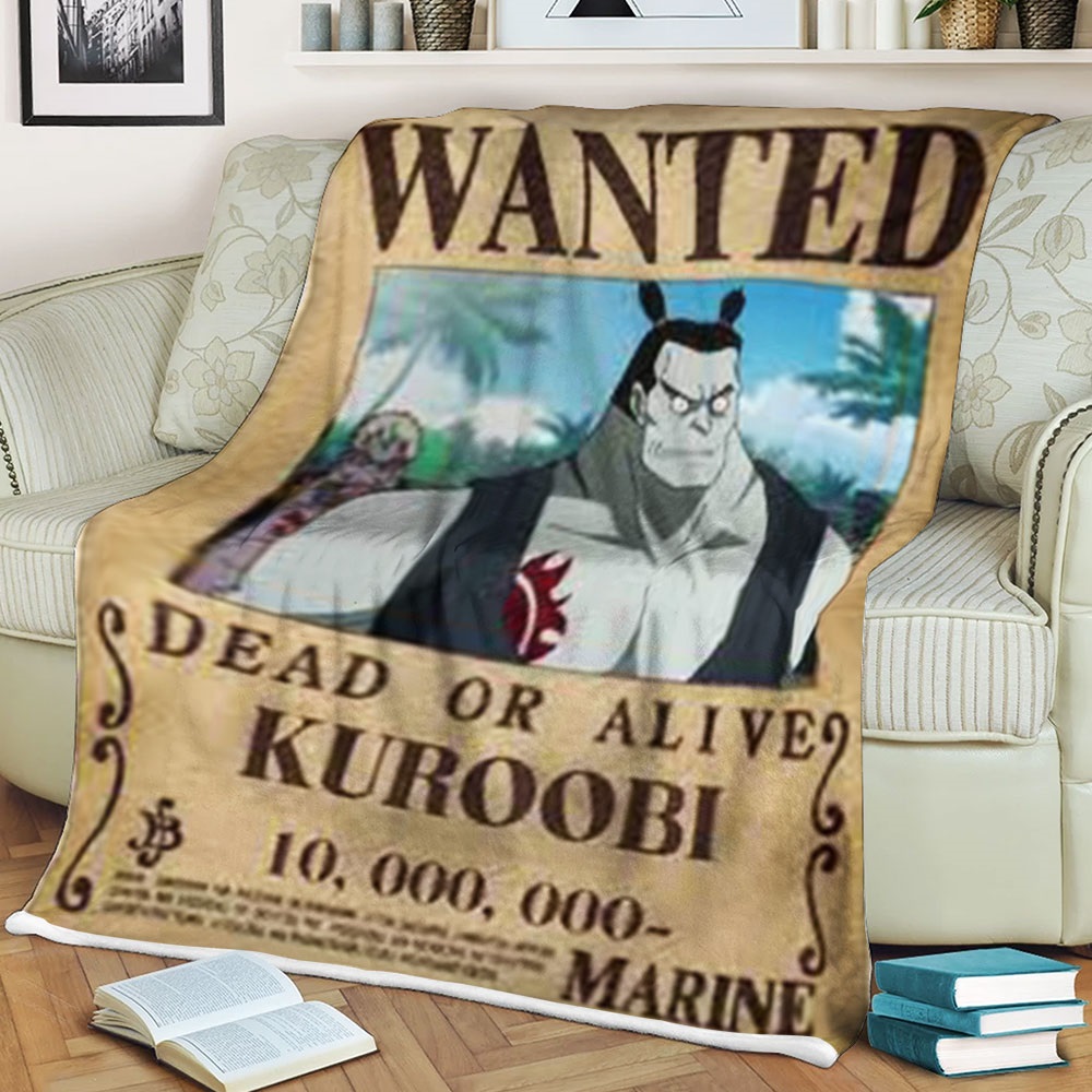 One Piece Kuroobi Blanket One Piece Kuroobi Blanket