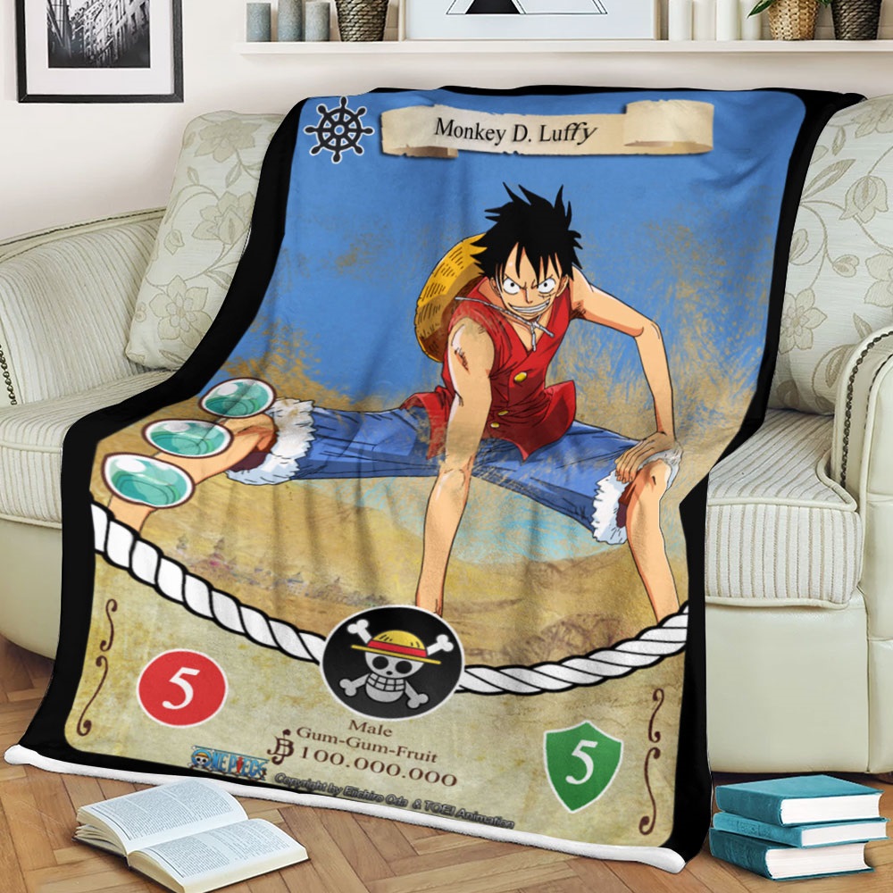 One Piece Luffy Blanket One Piece Luffy Blanket