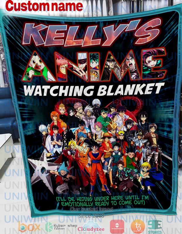 Personalized This Is My Anime Watching Blanket Personalized This Is My Anime Watching Blanket