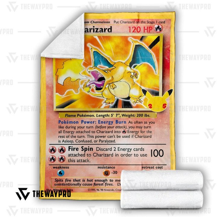 Pokemon Charizard Celebrations Bedding Set And Quilt Blanket Pokemon Charizard Celebrations Bedding Set And Quilt Blanket