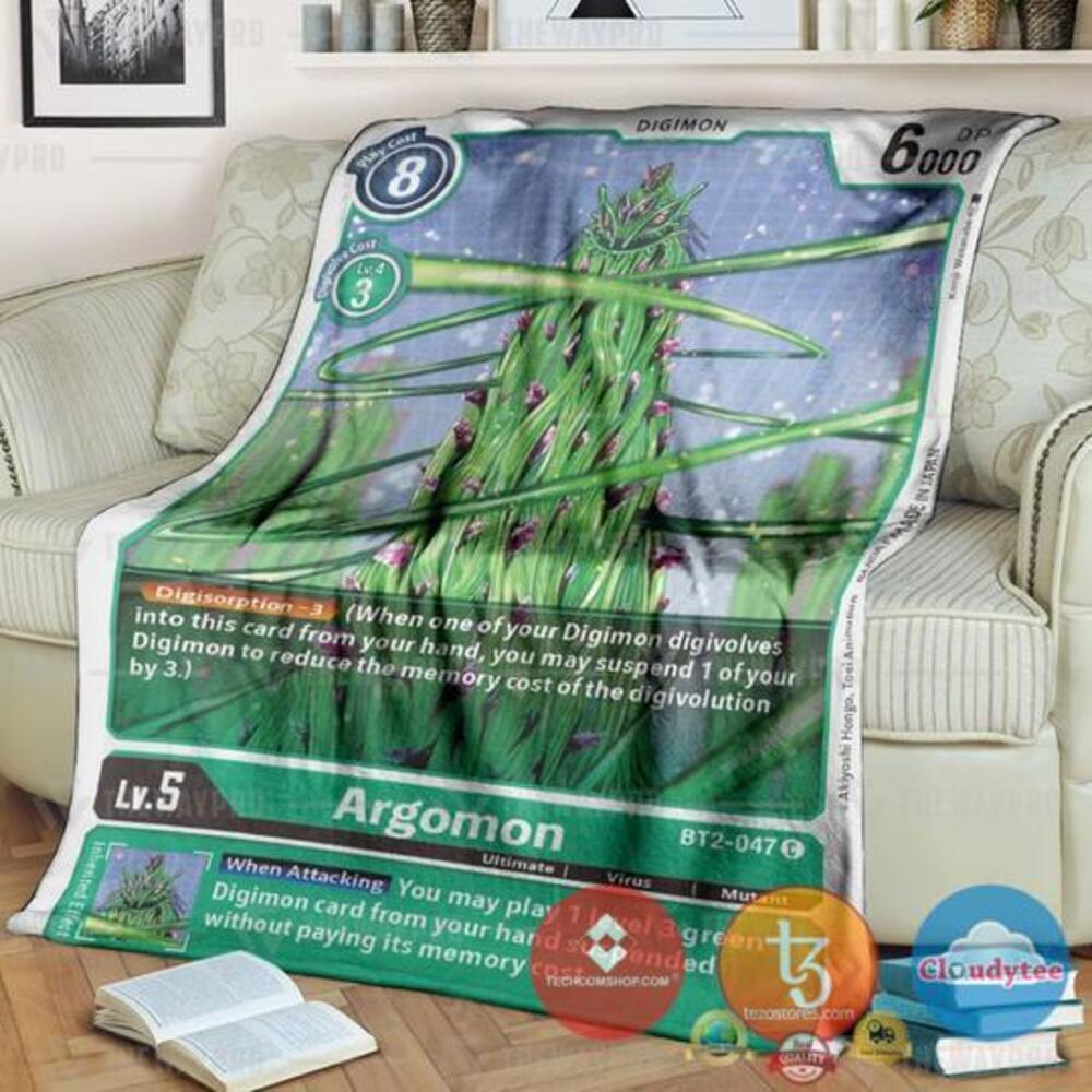 Pokemon Digimon Argomon Soft Blanket Pokemon Digimon Argomon Soft Blanket