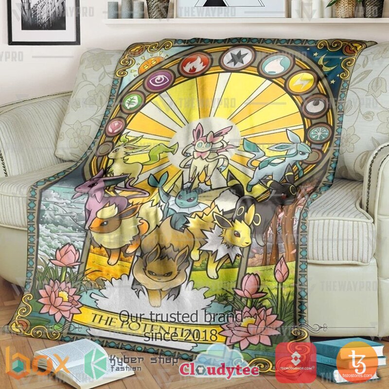 Pokemon Eevee The Potential Blanket 2 Pokemon Eevee The Potential Blanket 2