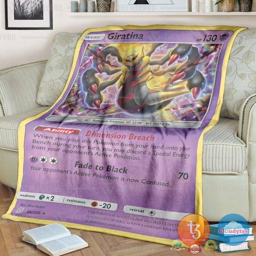 Pokemon Giratina Unified Minds Blanket 2 Pokemon Giratina Unified Minds Blanket 2