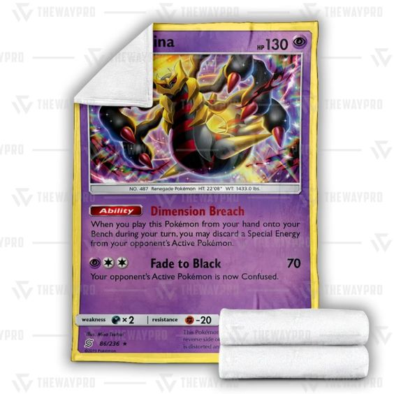 Pokemon Giratina Unified Minds Blanket Pokemon Giratina Unified Minds Blanket