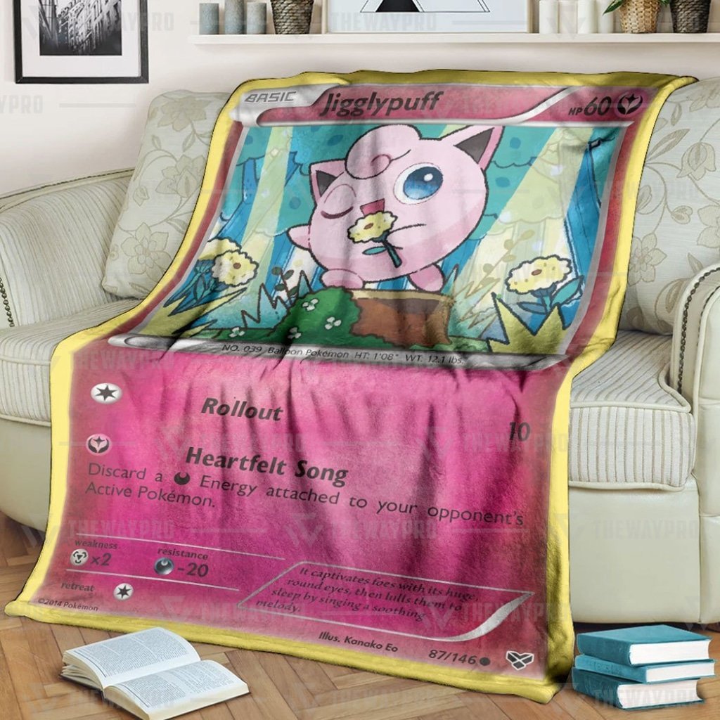 Pokemon Jigglypuff Xy Blanket 2 Pokemon Jigglypuff Xy Blanket 2