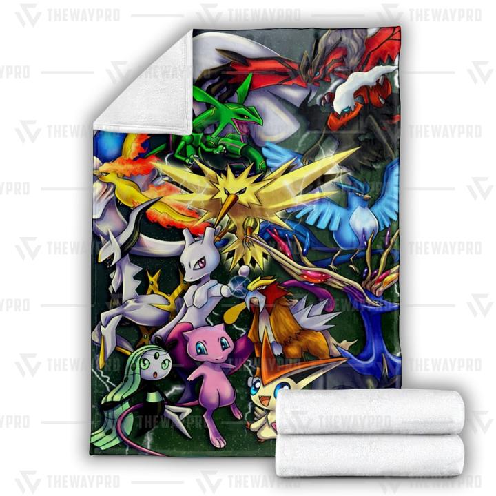 Pokemon Legendary Blanket Pokemon Legendary Blanket