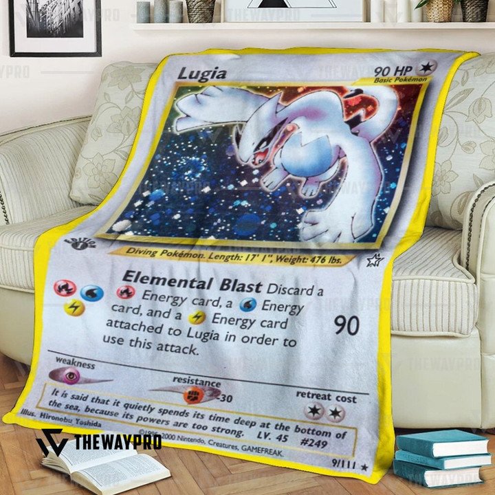 Pokemon Lugia Bedding Set And Quilt Blanket Pokemon Lugia Bedding Set And Quilt Blanket