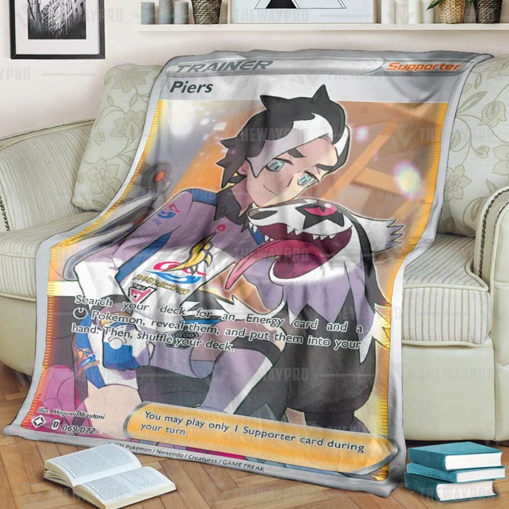 Pokemon Piers Shining Fates Trainer Blanket Pokemon Piers Shining Fates Trainer Blanket