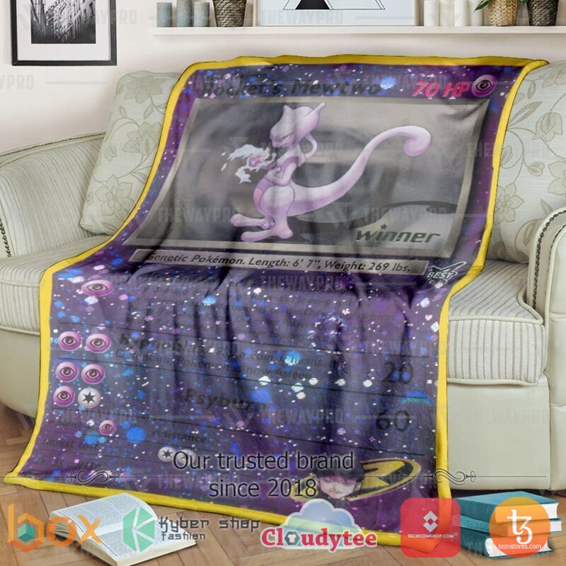 Pokemon Rockets Mewtwo Blanket 2 Pokemon Rockets Mewtwo Blanket 2