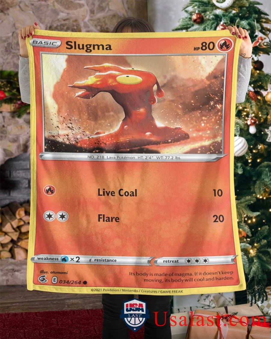 Pokemon Slugma Fusion Strike Blanket Pokemon Slugma Fusion Strike Blanket