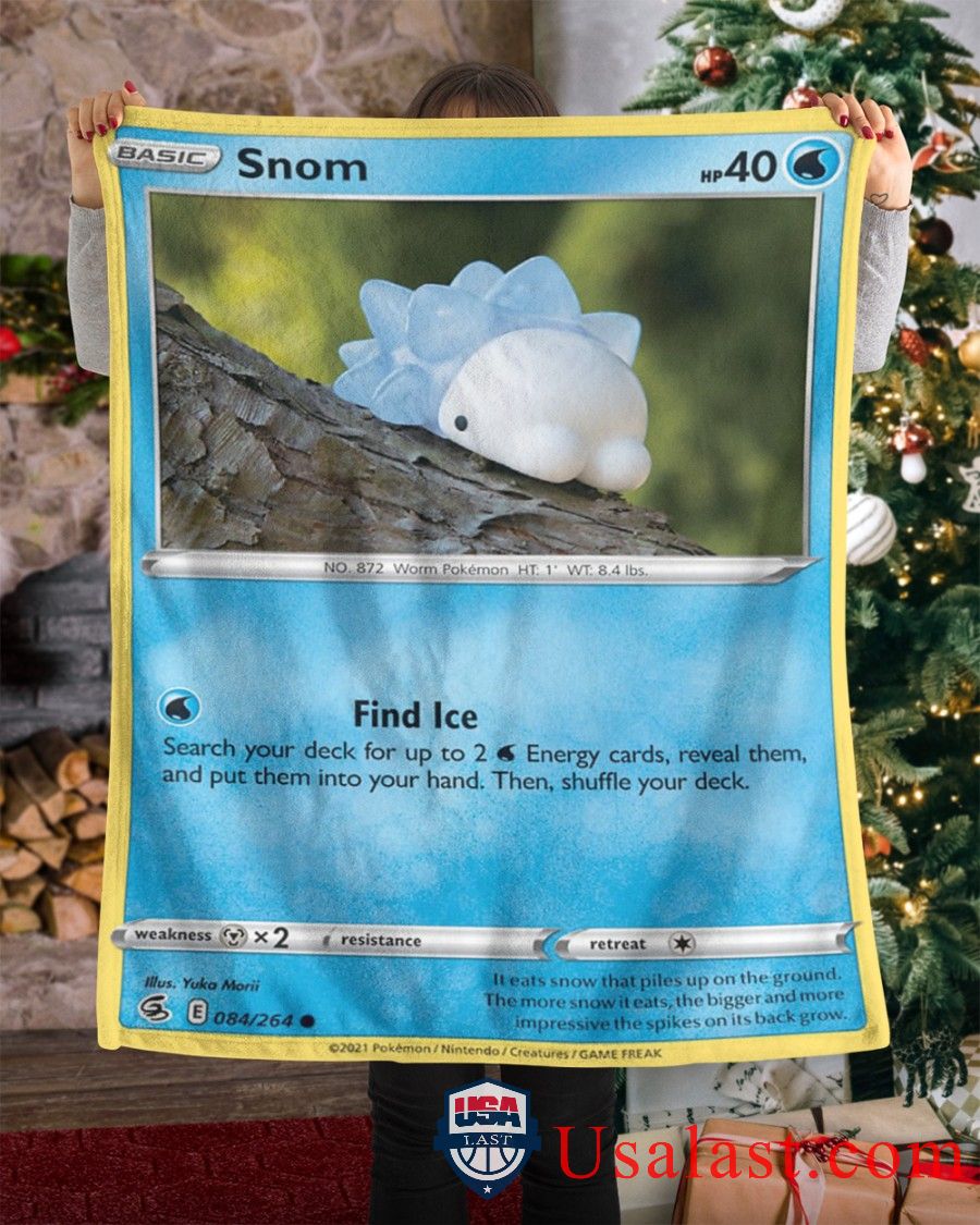 Pokemon Snom Fusion Strike Blanket Pokemon Snom Fusion Strike Blanket