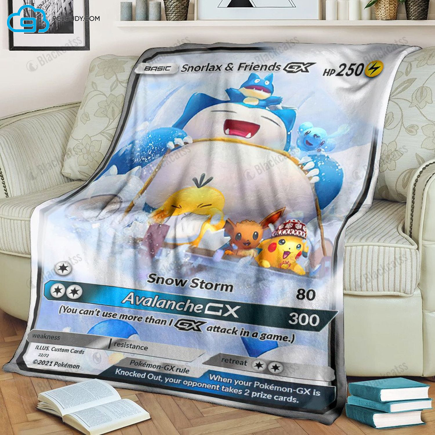 Pokemon Snorlax And Friends Gx Full Print Soft Blanket Pokemon Snorlax And Friends Gx Full Print Soft Blanket