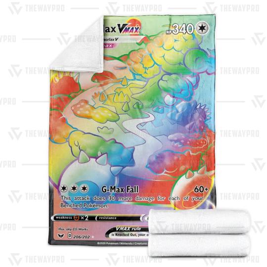 Pokemon Snorlax Vmax Sword And Shield Blanket Pokemon Snorlax Vmax Sword And Shield Blanket