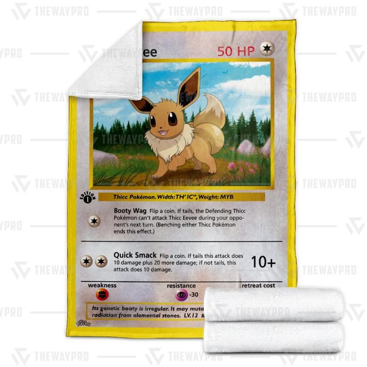 Pokemon Thicc Eevee Blanket 2 Pokemon Thicc Eevee Blanket 2