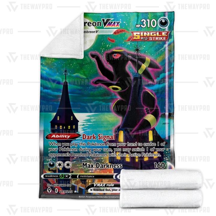 Pokemon Vmax Evolving Skies Blanket Pokemon Vmax Evolving Skies Blanket