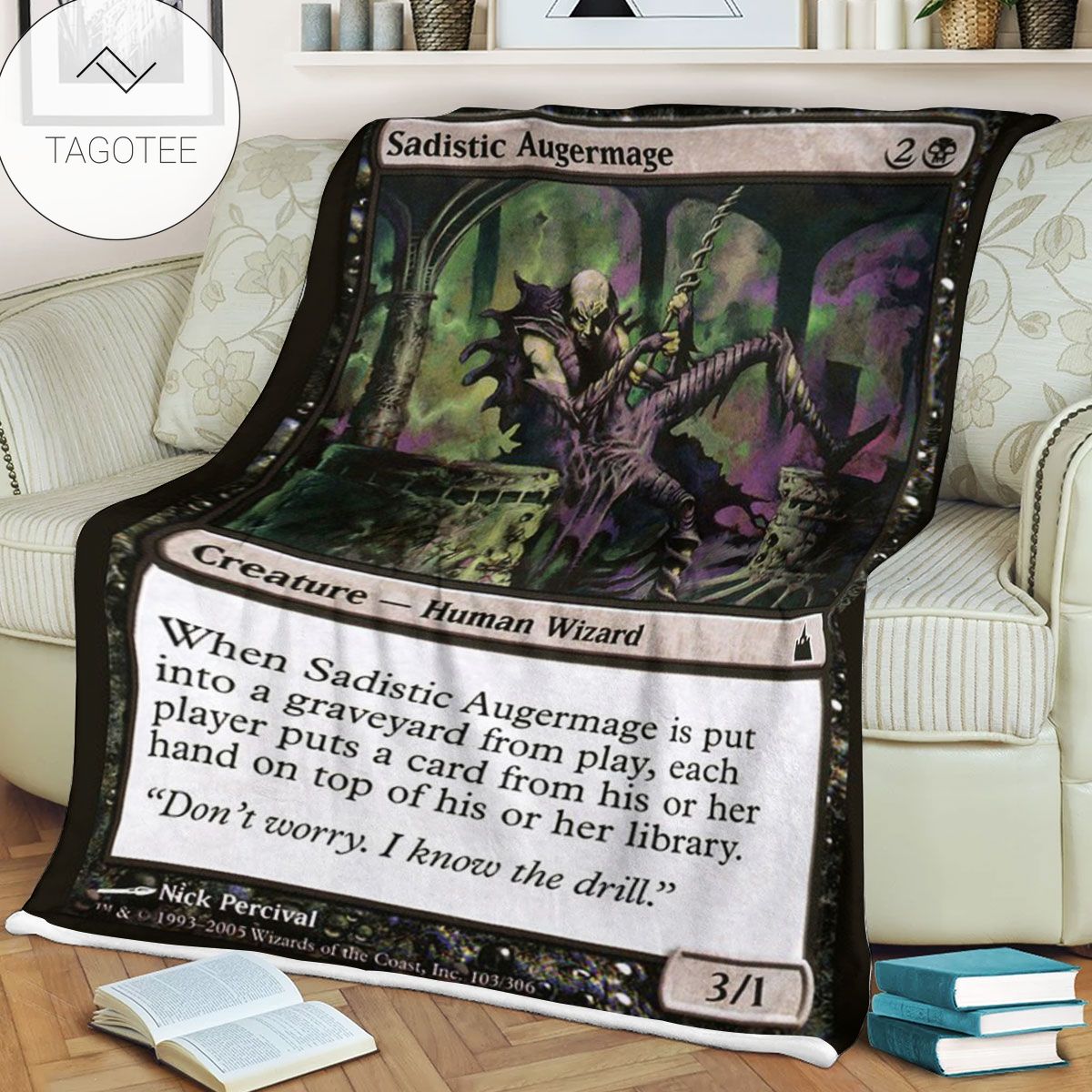Ravnica City Of Guilds Rav 103 Sadistic Augermage Mtg Blanket Tagotee Ravnica City Of Guilds Rav 103 Sadistic Augermage Mtg Blanket Tagotee