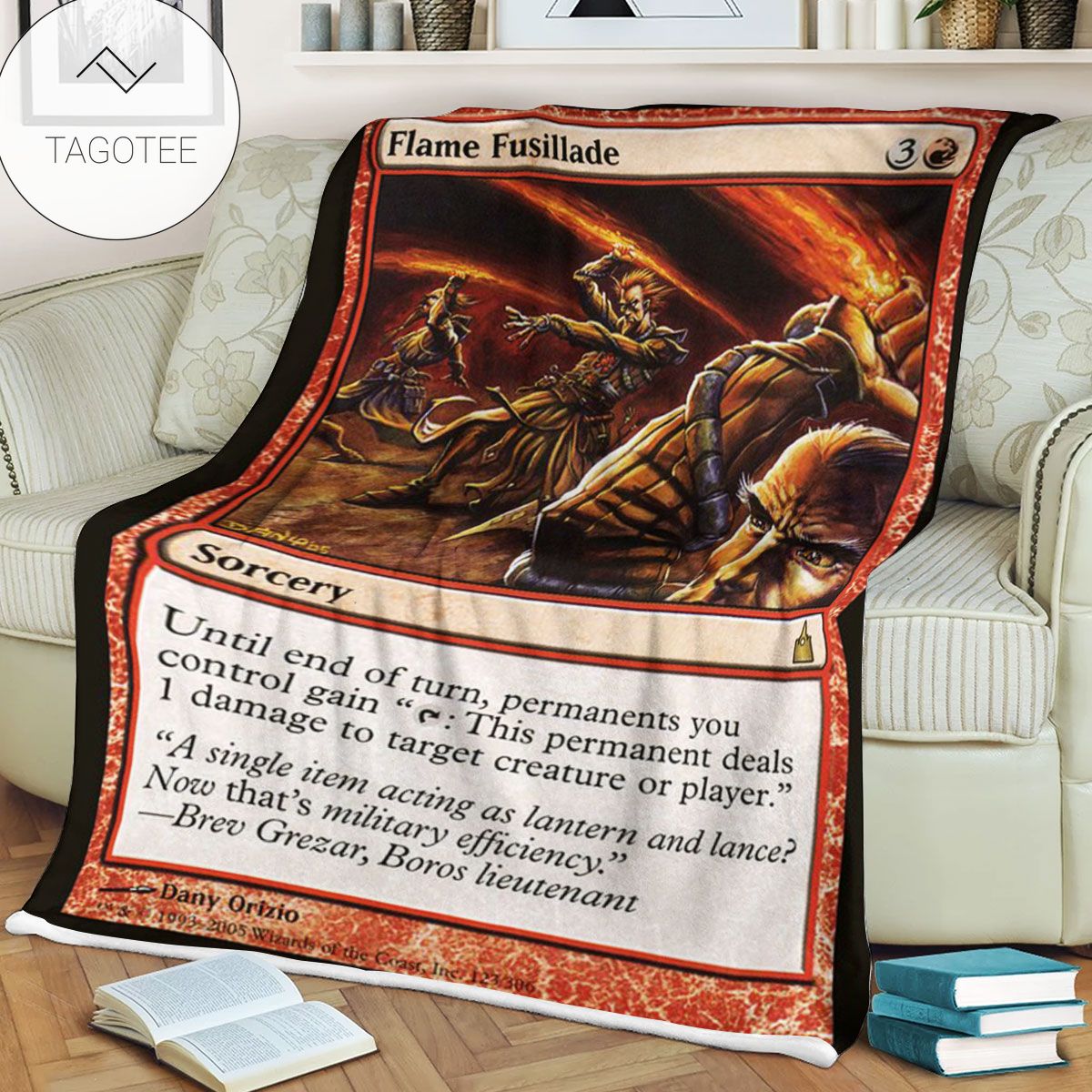 Ravnica City Of Guilds Rav 123 Flame Fusillade Mtg Blanket Ravnica City Of Guilds Rav 123 Flame Fusillade Mtg Blanket