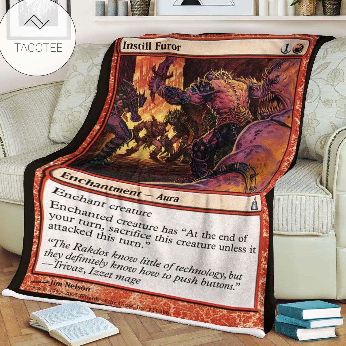 Ravnica City Of Guilds Rav 134 Instill Furor Mtg Blanket Tagotee Ravnica City Of Guilds Rav 134 Instill Furor Mtg Blanket Tagotee