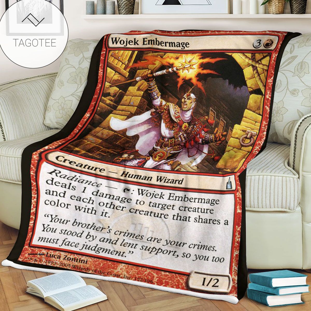 Ravnica City Of Guilds Rav 152 Wojek Embermage Mtg Blanket Tagotee Ravnica City Of Guilds Rav 152 Wojek Embermage Mtg Blanket Tagotee