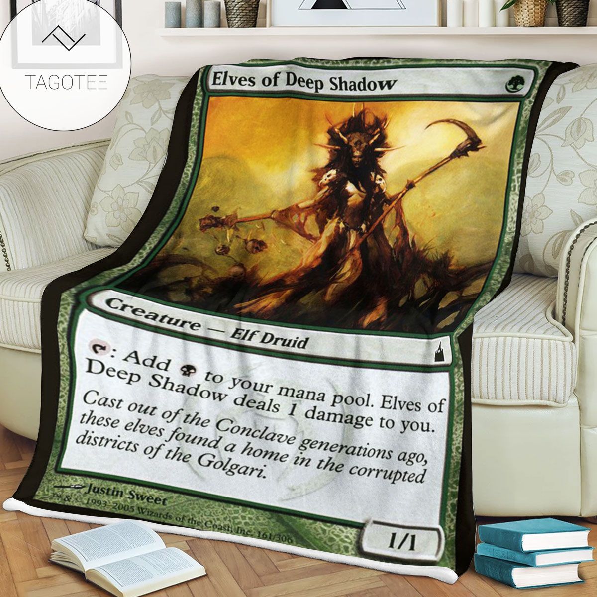 Ravnica City Of Guilds Rav 161 Elves Of Deep Shadow Mtg Blanket Ravnica City Of Guilds Rav 161 Elves Of Deep Shadow Mtg Blanket